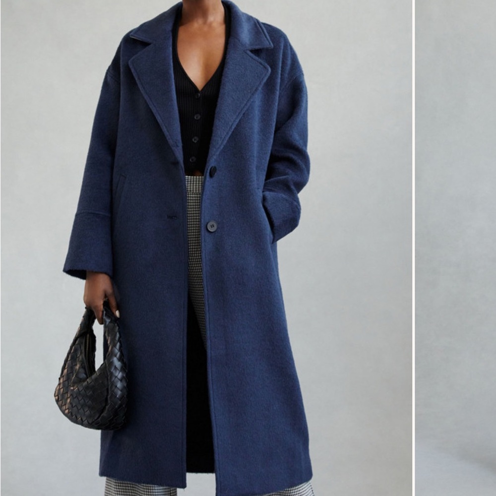 Bryce Brushed Oversized Coat